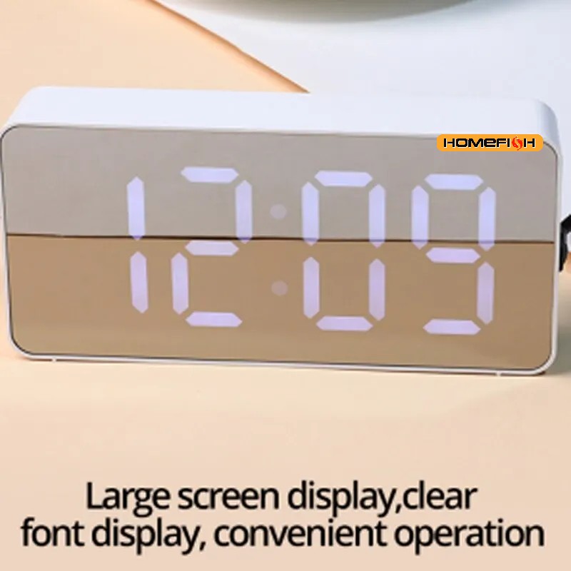 1Pc White LED Mirror Table Clo - مراجعة Smart Home Retrofit وسعره