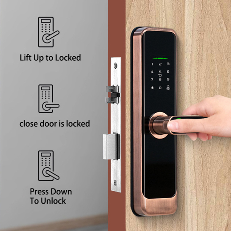 Digital Smart Doorlock Passcod - مراجعة Smart Home Lock وسعره