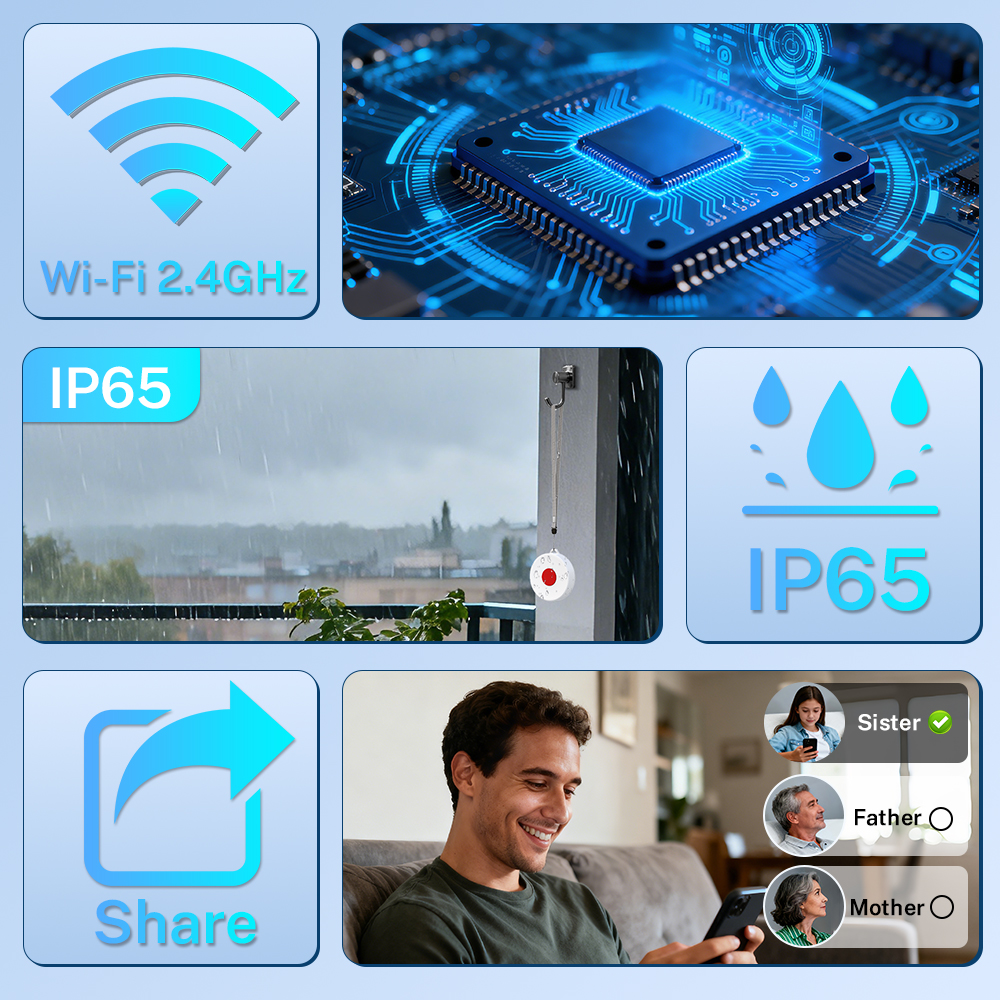 Tuya ZigBee Smart Button IP65  - مراجعة Smart Home Automation وسعره