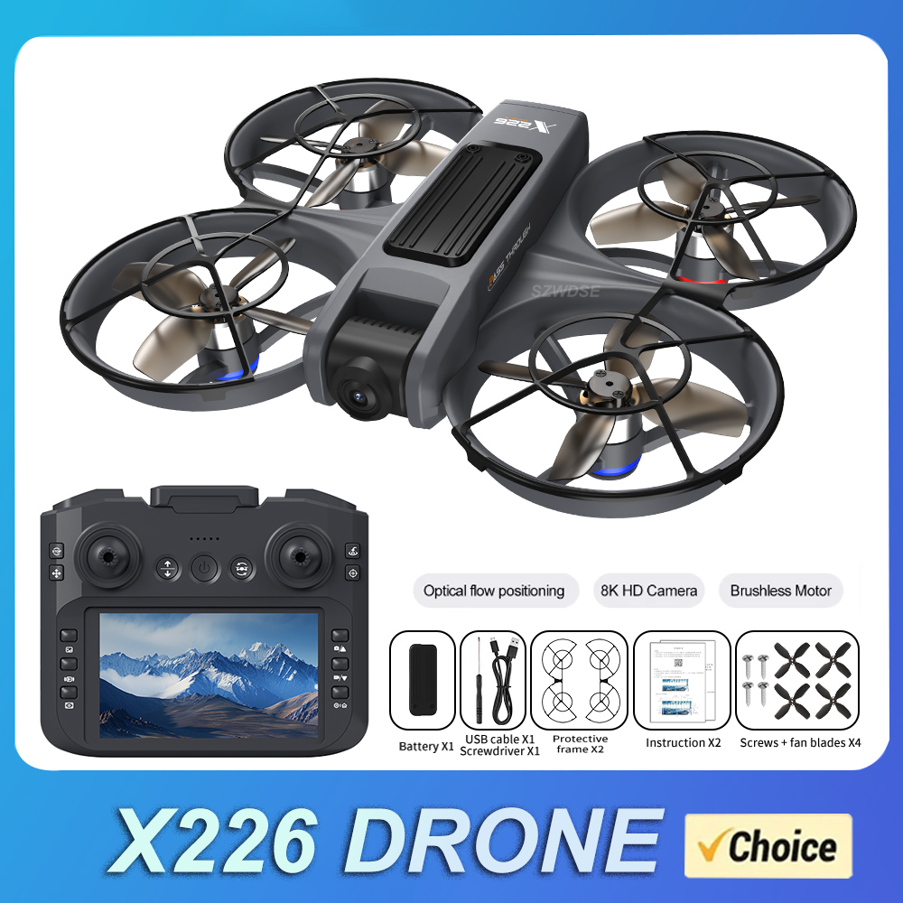 NEW X226 RC Drone 2.4G 5G WIFI - مراجعة Smart Home Camera وسعره