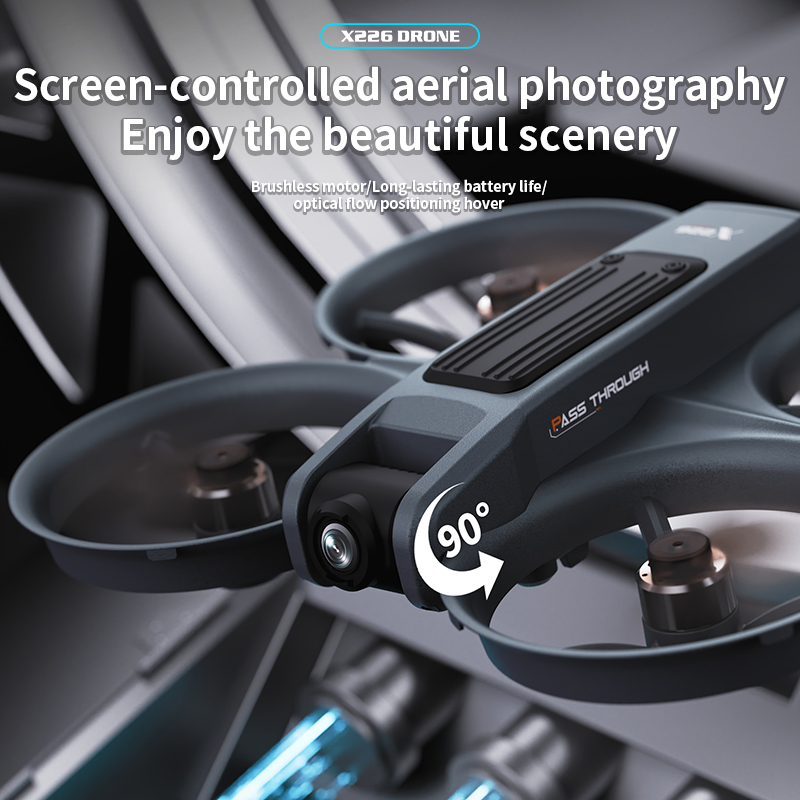 NEW X226 RC Drone 2.4G 5G WIFI - مراجعة Smart Home Camera وسعره