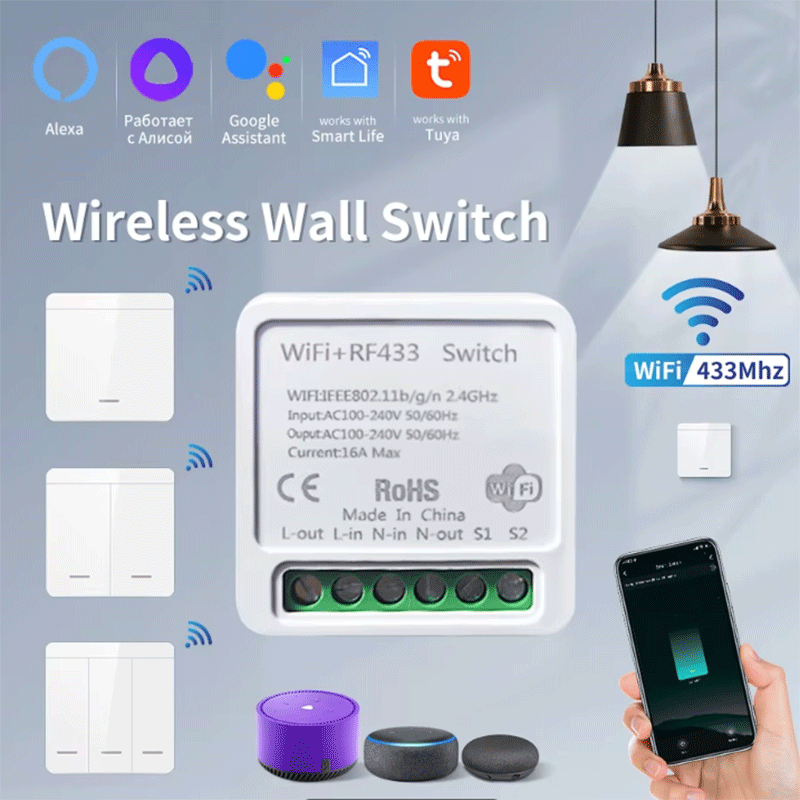 Tuya WiFi Smart Light Switch S - مراجعة Smart Home Web وسعره