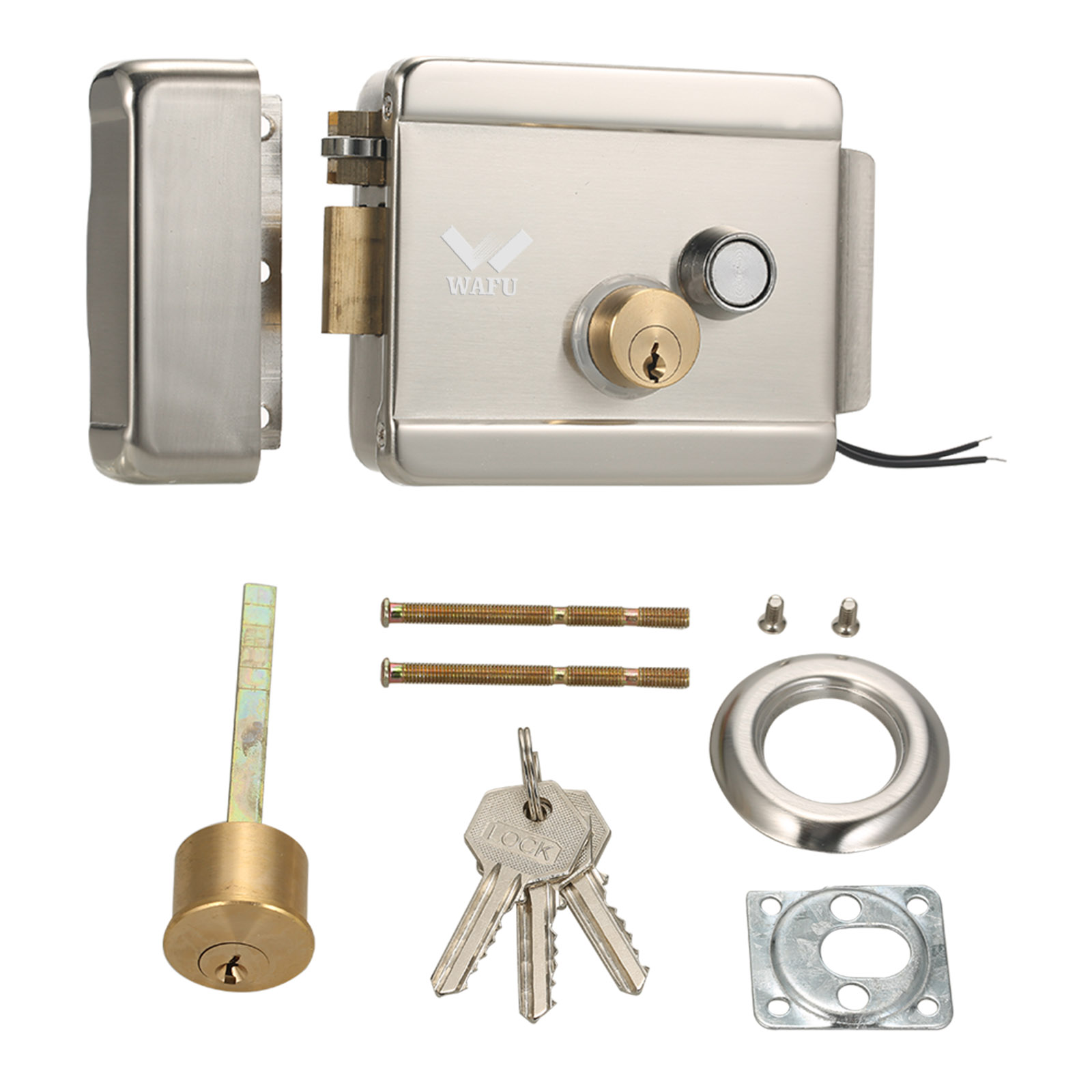 WAFU Smart Electric Gate Door  - مراجعة Smart Home Lock وسعره