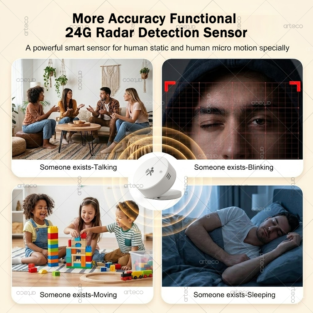 Smart Zigbee Human Presence Se - مراجعة Smart Home Retrofit وسعره