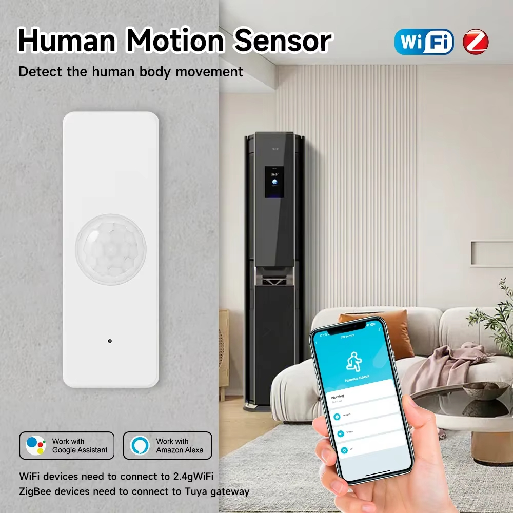 Tuya WiFi Zigbee PIR Motion Se - مراجعة Smart Home Web وسعره