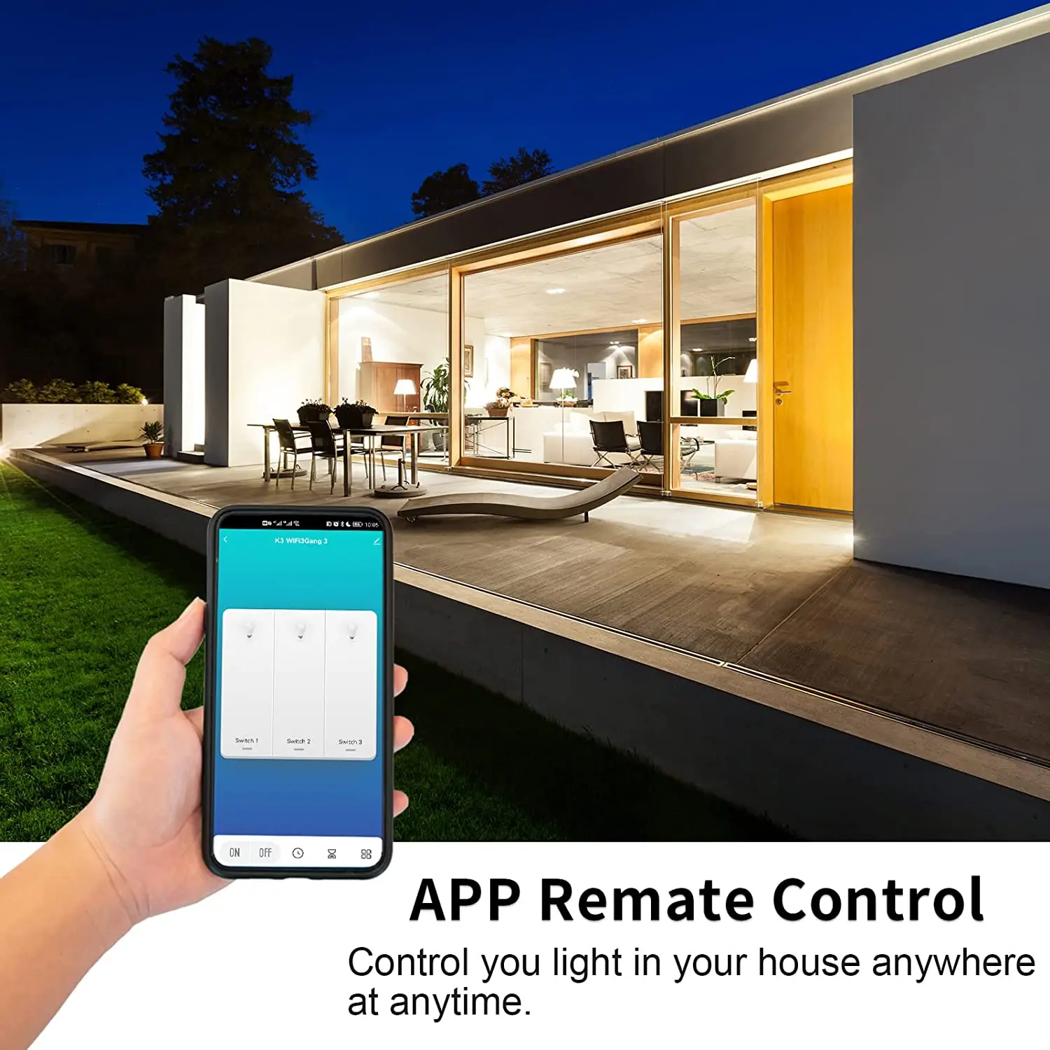 Tuya Wifi EU Smart Switches 1/ - مراجعة Smart Home System وسعره