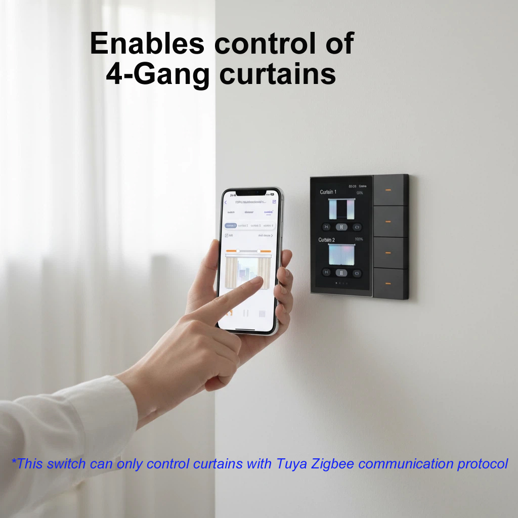 F3-pro Tuya Smart Panel ZigBee - مراجعة Smart Home System وسعره