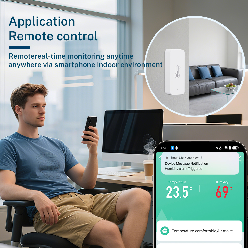 1~4PCS Tuya WiFi Temperature H - مراجعة Smart Home Tablet وسعره