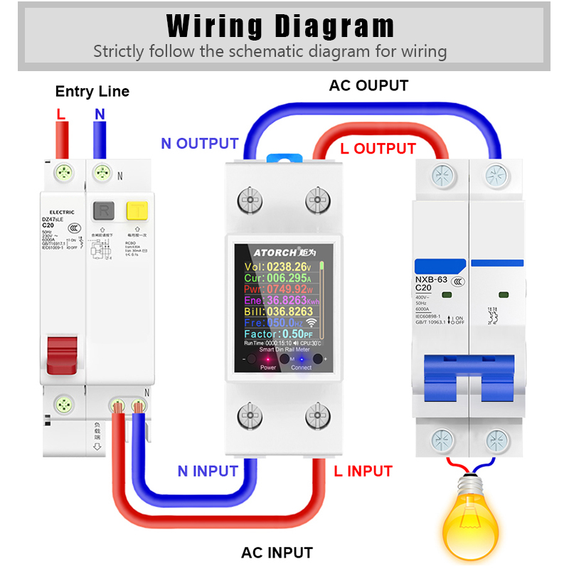 ‌GR2PWS Tuya WiFi Smart Din Ra - مراجعة Smart Home Energy App وسعره