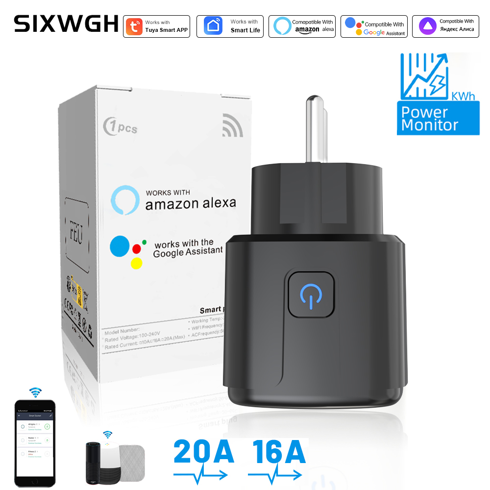 Tuya Smart Socket  WiFi Remote - مراجعة Smart Home Web وسعره