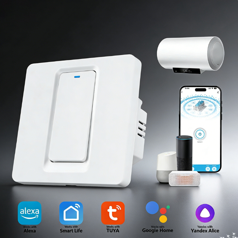 Smart Water Heater Switch/WiFi - مراجعة Smart Home Web وسعره