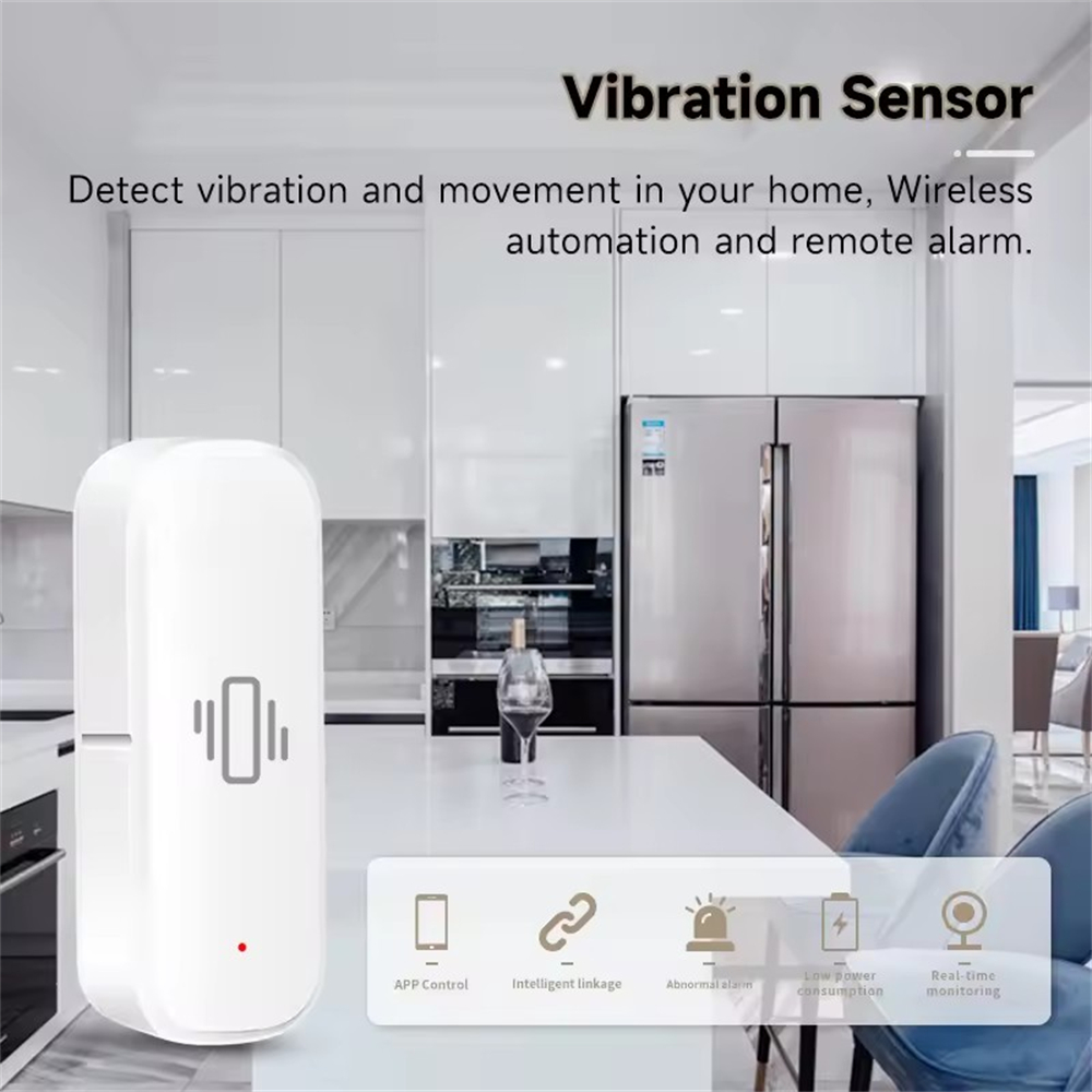 Tuya ZigBee Vibration Detector - مراجعة Zigbee Gateway وسعره