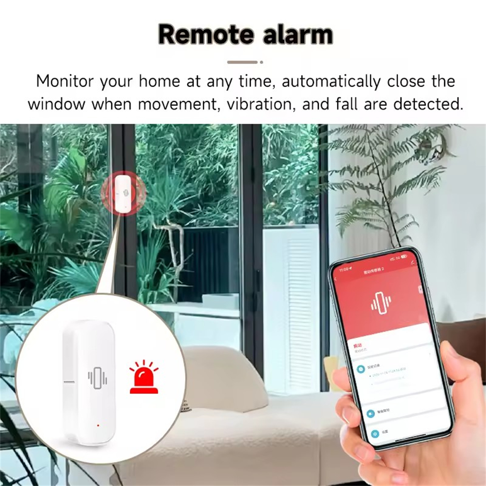 Tuya ZigBee Vibration Detector - مراجعة Zigbee Gateway وسعره