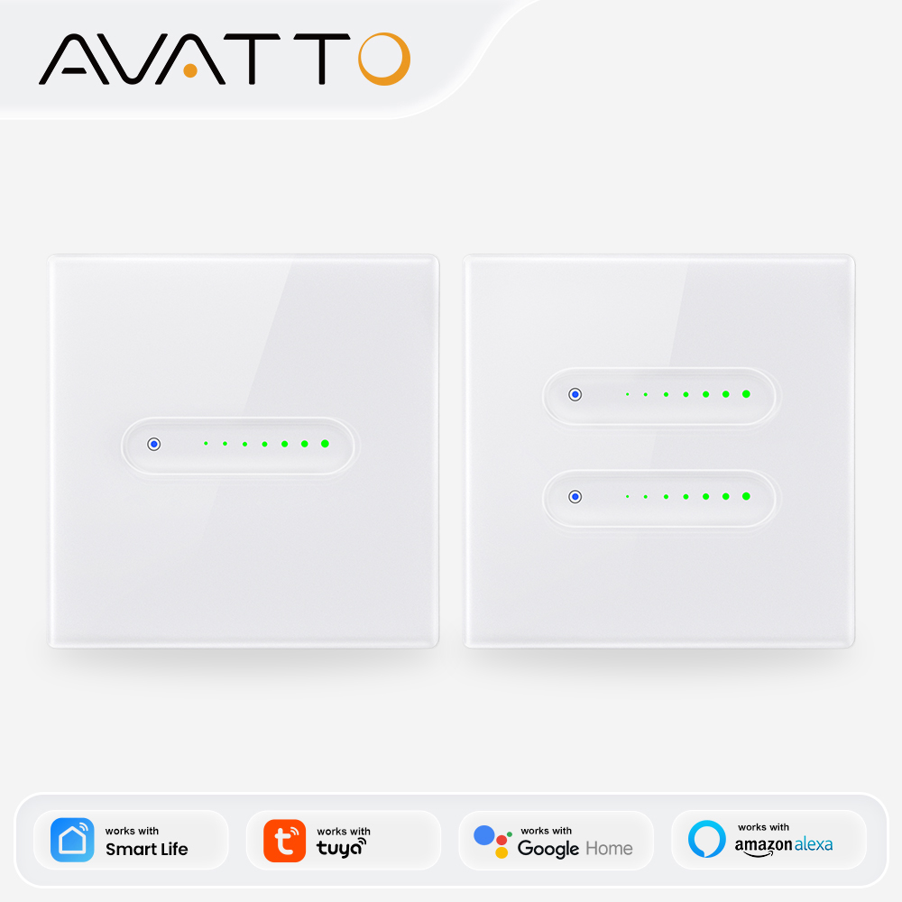 AVATTO WiFi 1/2 Gang Smart Dim - مراجعة Smart Home Web وسعره