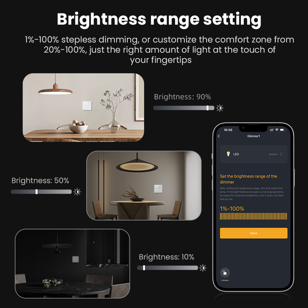 AVATTO WiFi 1/2 Gang Smart Dim - مراجعة Smart Home Web وسعره