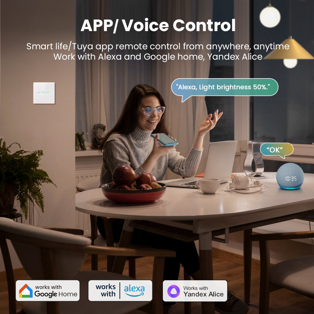 AVATTO WiFi 1/2 Gang Smart Dim - مراجعة Smart Home Web وسعره