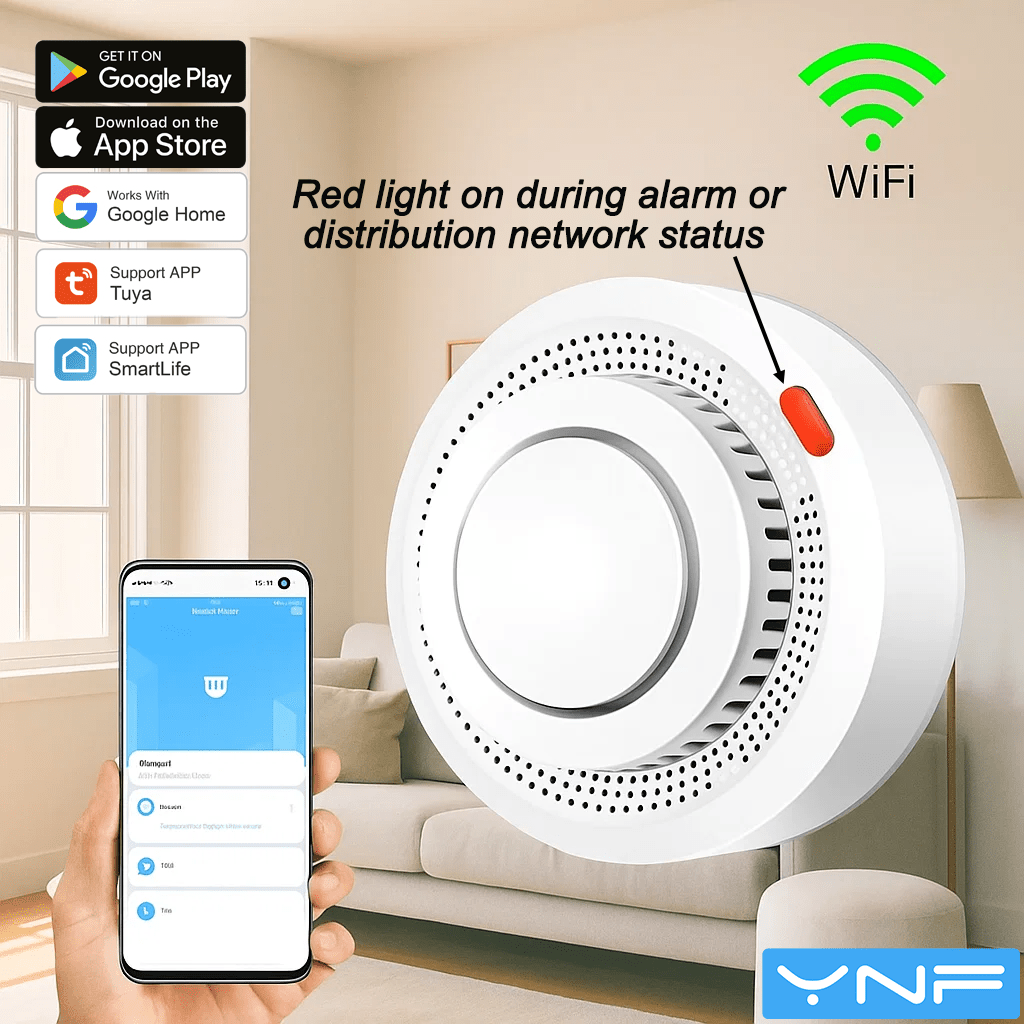YNF WiFi Smart Home Security A - مراجعة Smart Home Ynf وسعره