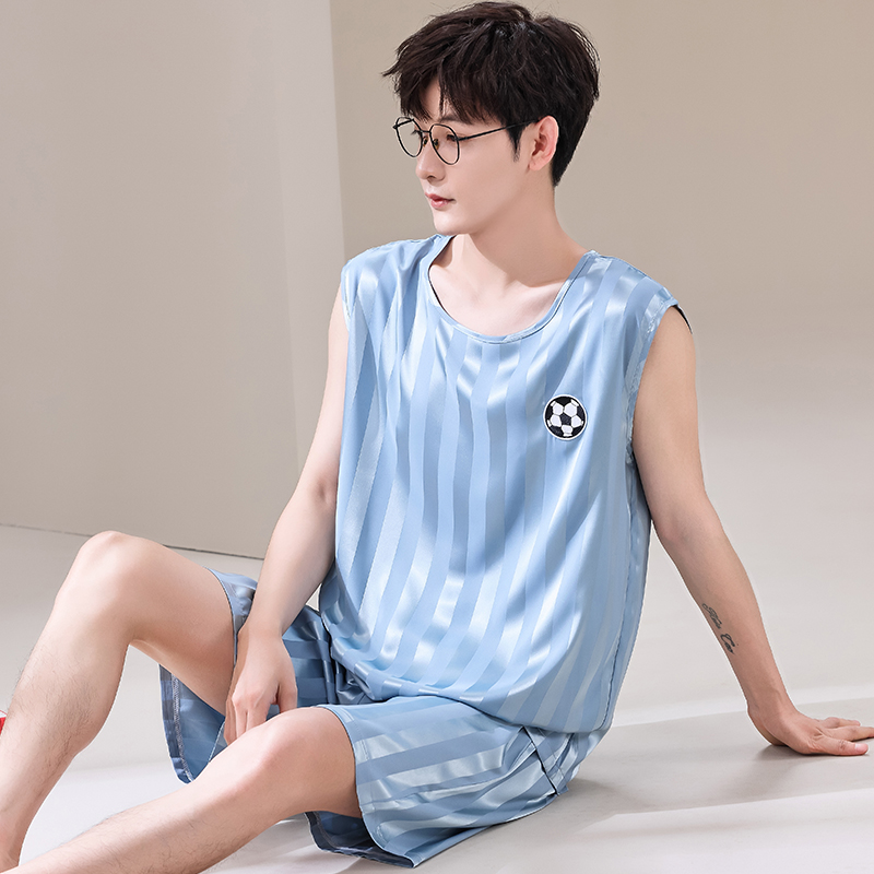 Summer Men Pyjamas Ice Silk Pa - مراجعة Smart Home Plus وسعره