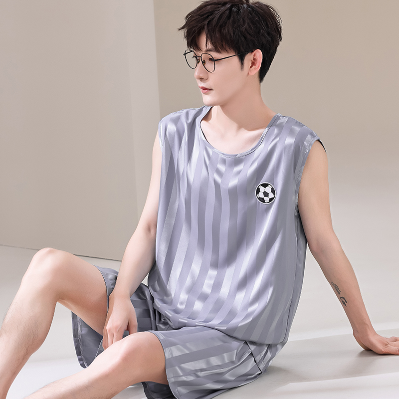Summer Men Pyjamas Ice Silk Pa - مراجعة Smart Home Plus وسعره
