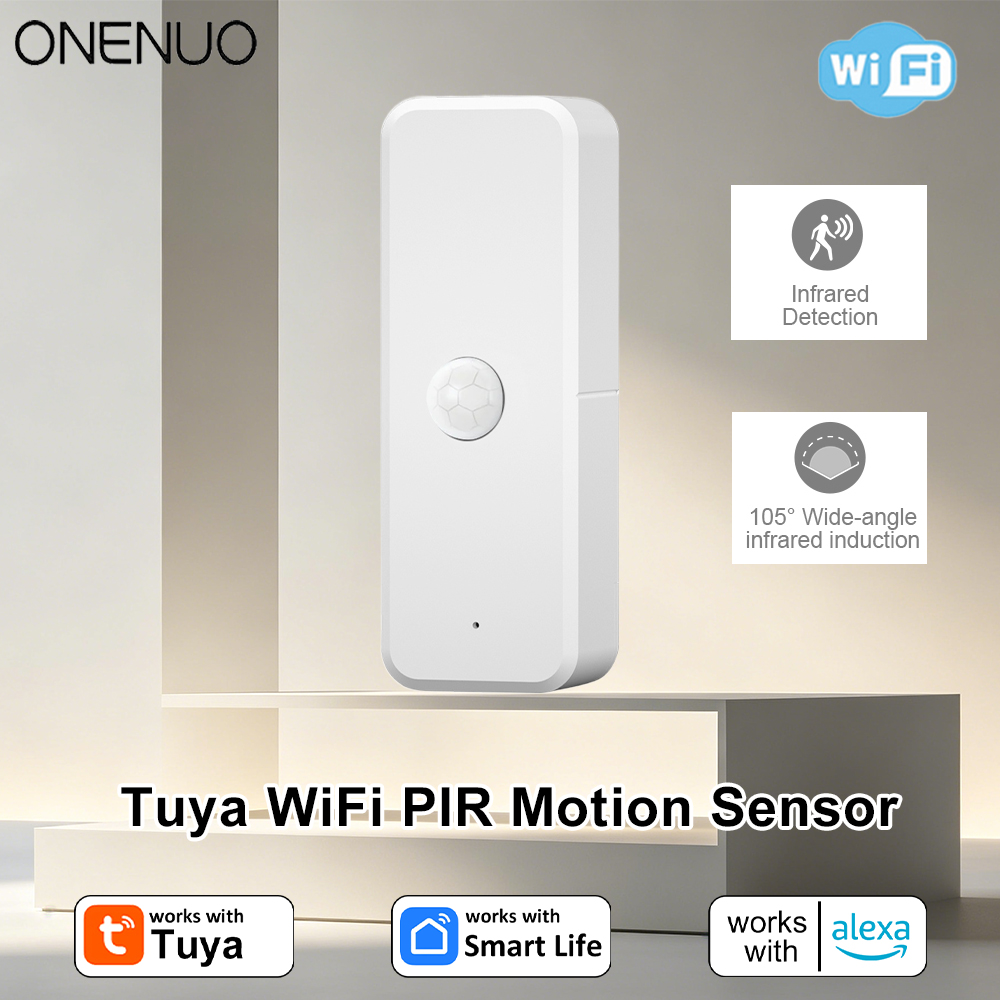 New Tuya WiFi PIR Motion Detec - مراجعة Smart Home Web وسعره