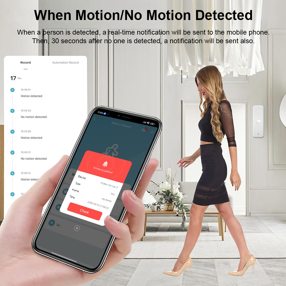 New Tuya WiFi PIR Motion Detec - مراجعة Smart Home Web وسعره