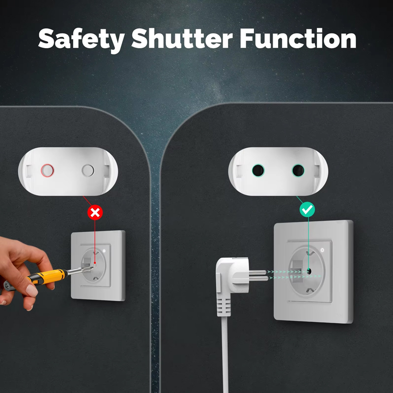 MOES Tuya ZigBee Wall Socket E - مراجعة Smart Home Energy App وسعره