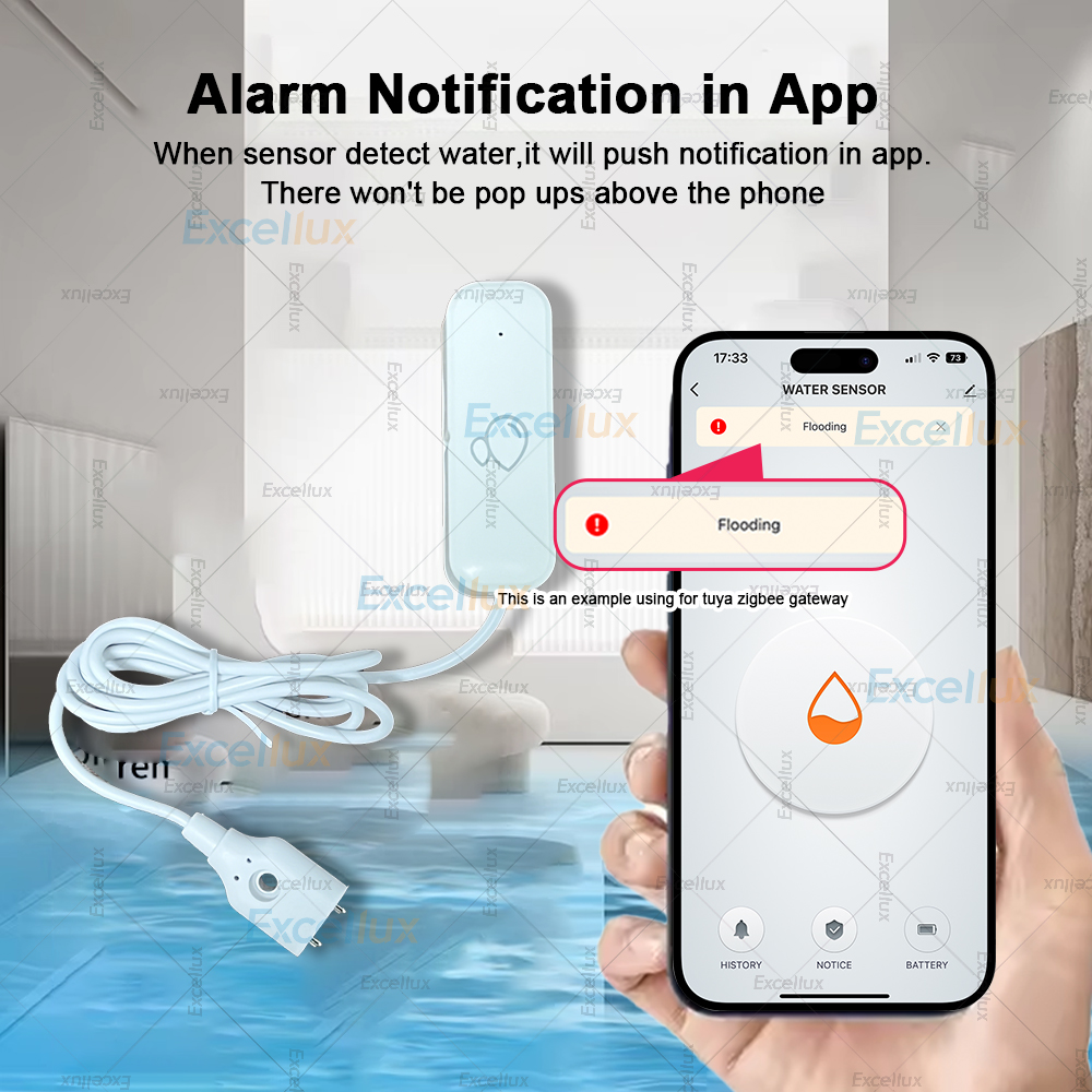 Zigbee Smart Water Leak Sensor - مراجعة Zigbee Gateway وسعره