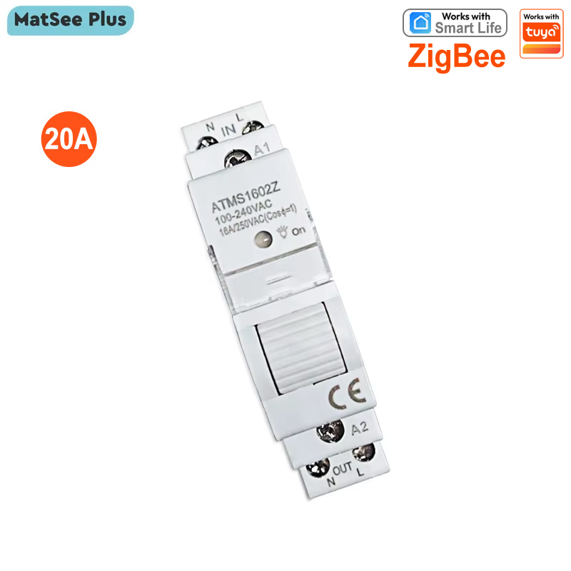 Smart Life ZigBee 20A Din Rail - مراجعة Smart Home Energy App وسعره