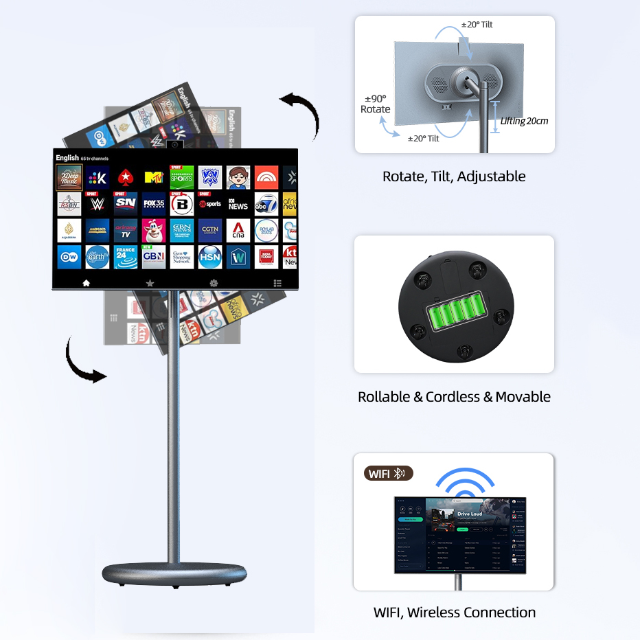 Smart Portable TV Display Mobi - مراجعة Smart Home Speaker وسعره