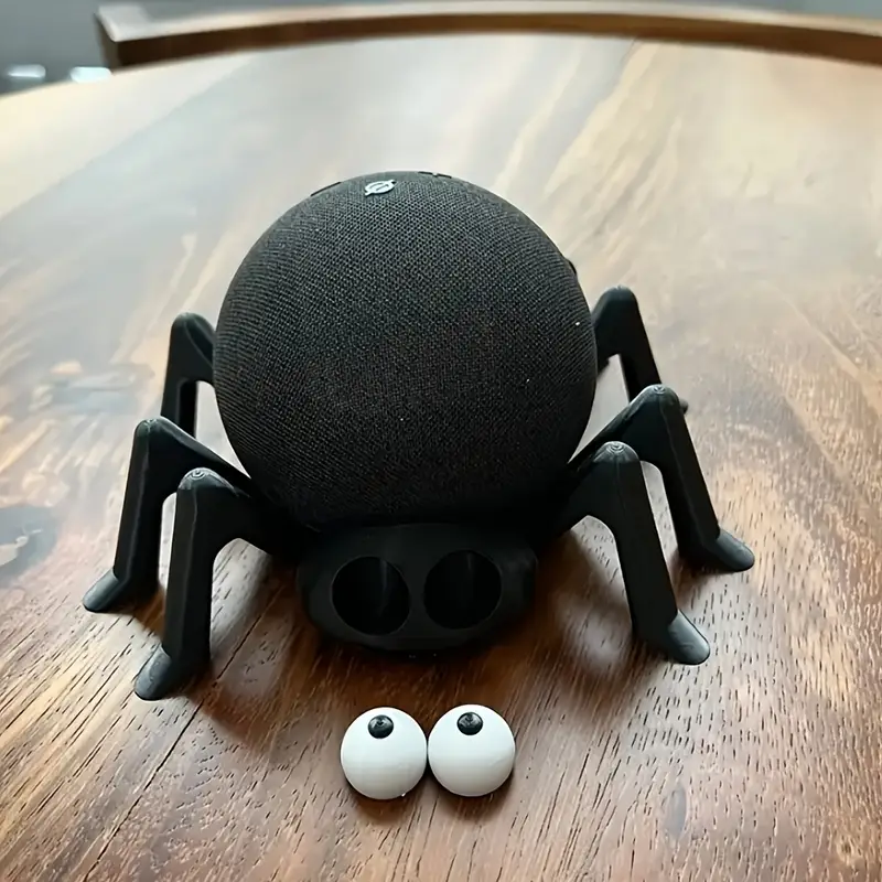 3D Printed Spider-Themed Stand - مراجعة Smart Home Speaker وسعره