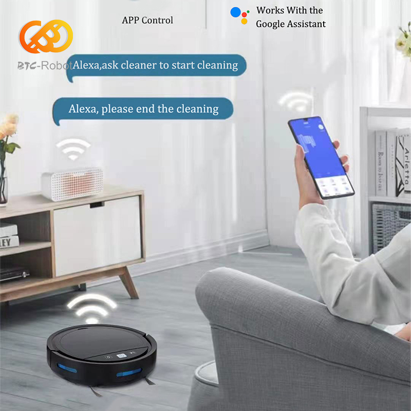 Robot Vacuum Cleaner 2500PA Sm - مراجعة Smart Home Floor Plan وسعره