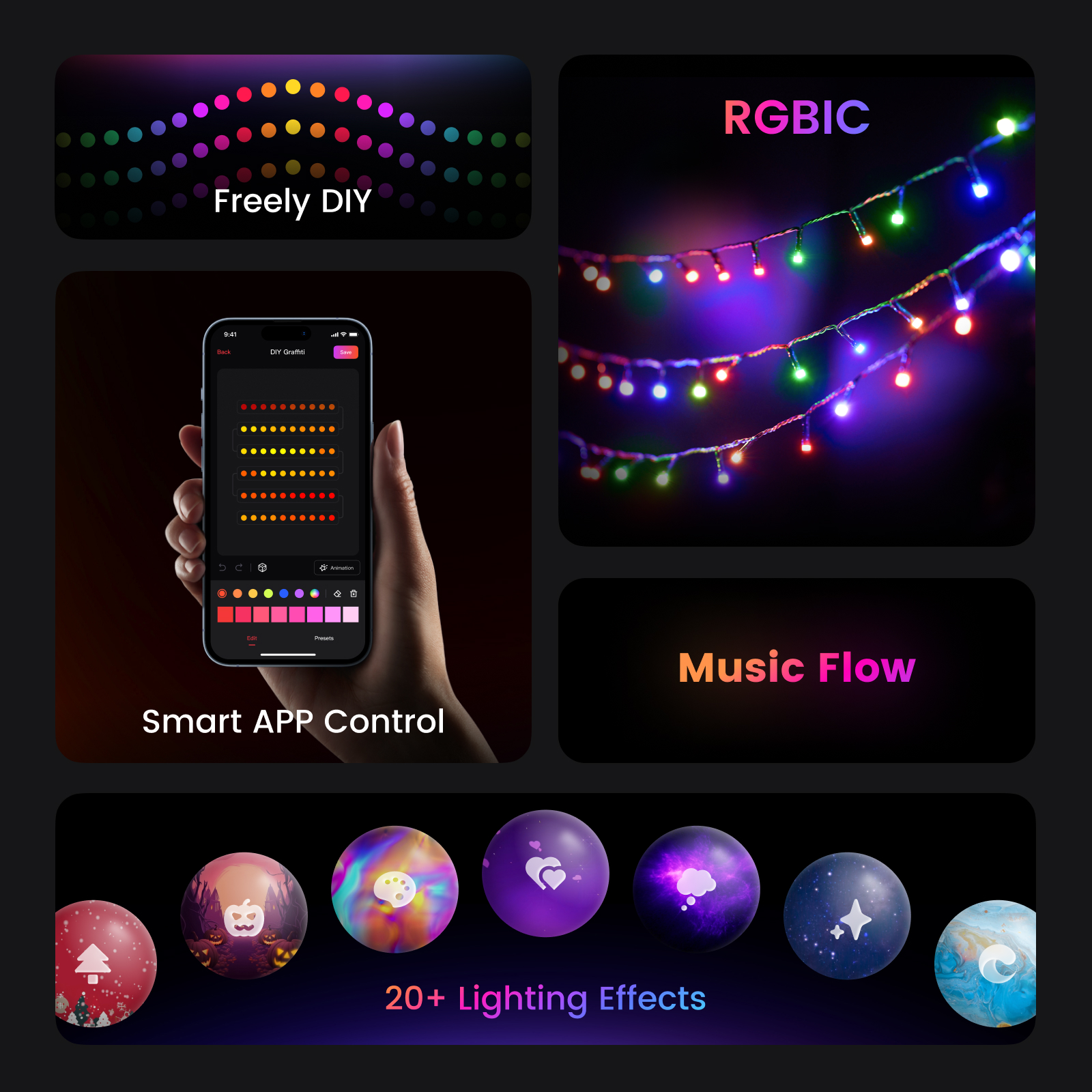 YEELIGHT Christmas String Ligh - مراجعة Smart Home Xiaomi وسعره
