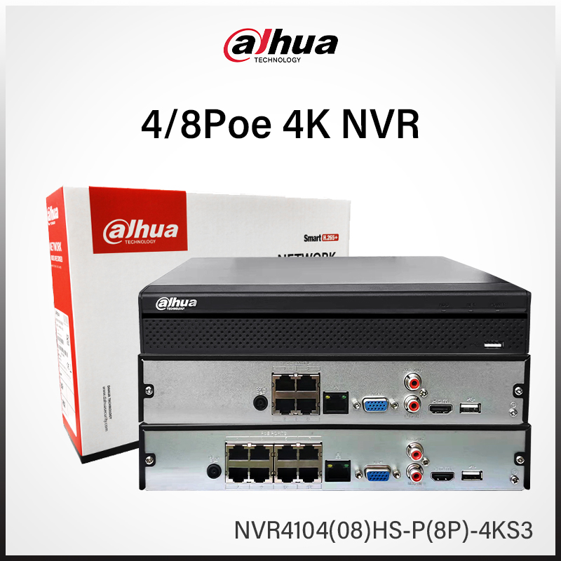 Dahua 4 8 POE 4K Network Video - مراجعة Smart Home Microsoft وسعره
