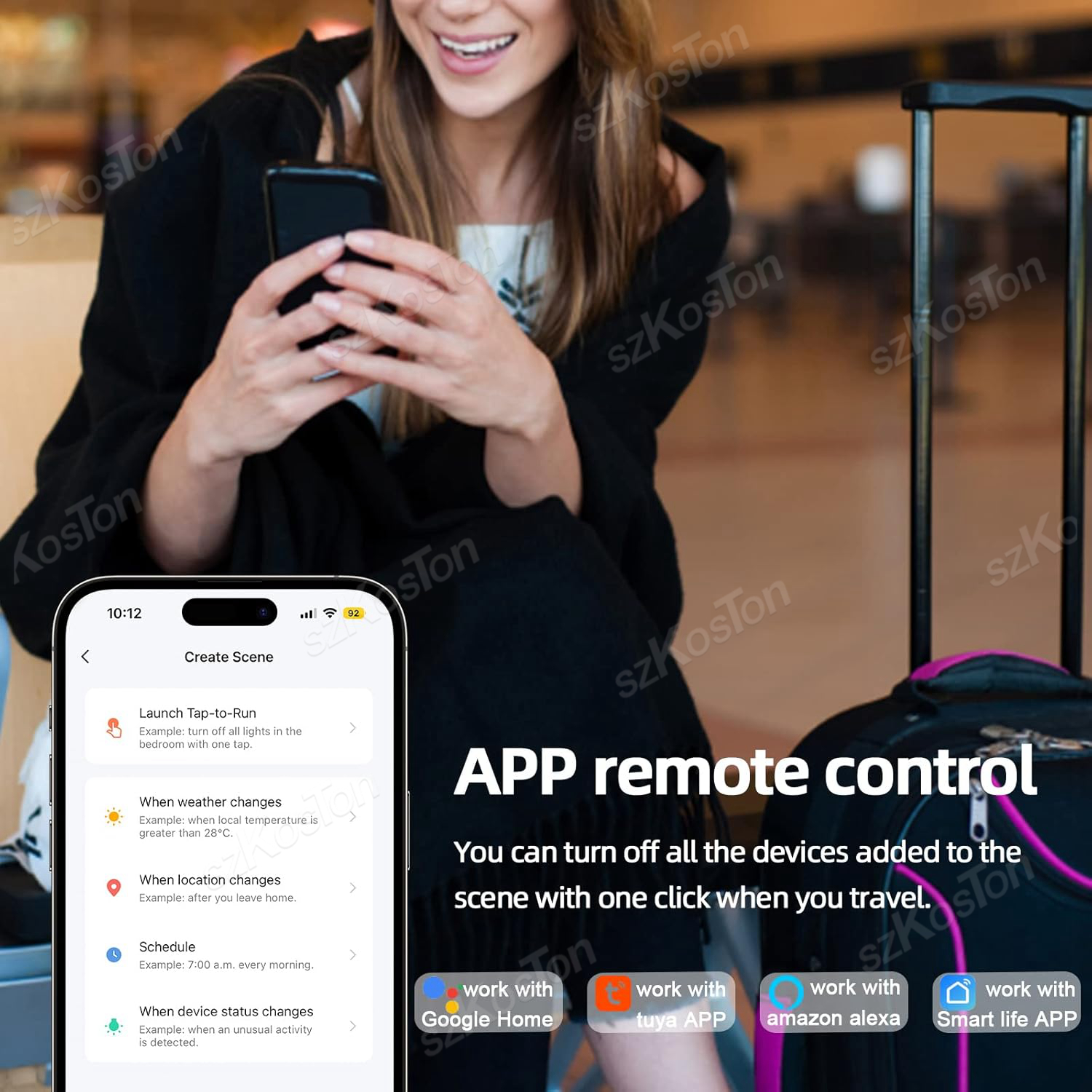 16A Tuya WiFi Smart Switch Mod - مراجعة Smart Home Web وسعره