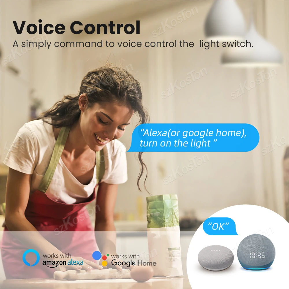 16A Tuya WiFi Smart Switch Mod - مراجعة Smart Home Web وسعره