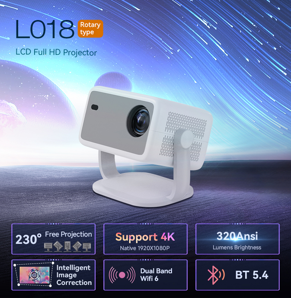 WZATCO WL018 Full HD 1080P Pro - مراجعة Smart Home X10 وسعره
