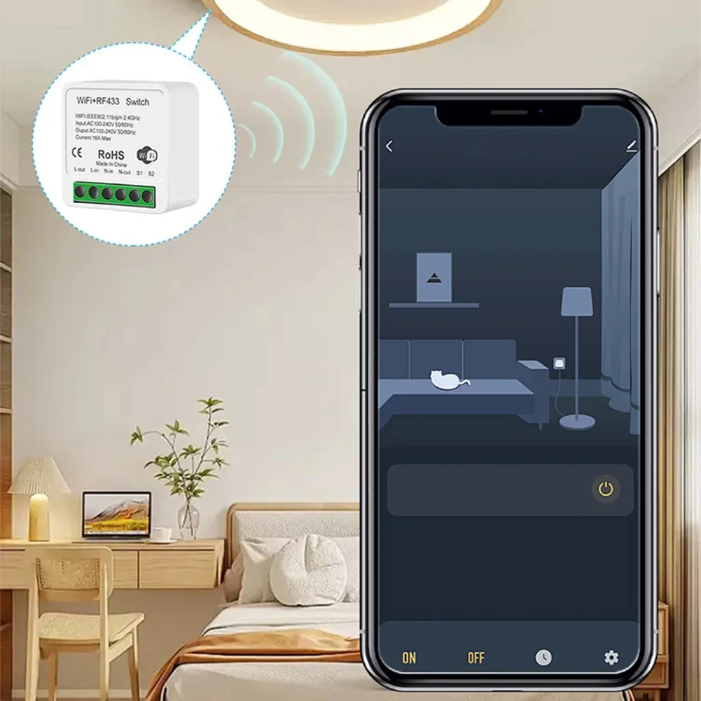 Voice Control Module WiFi RF43 - مراجعة Smart Home Automation وسعره
