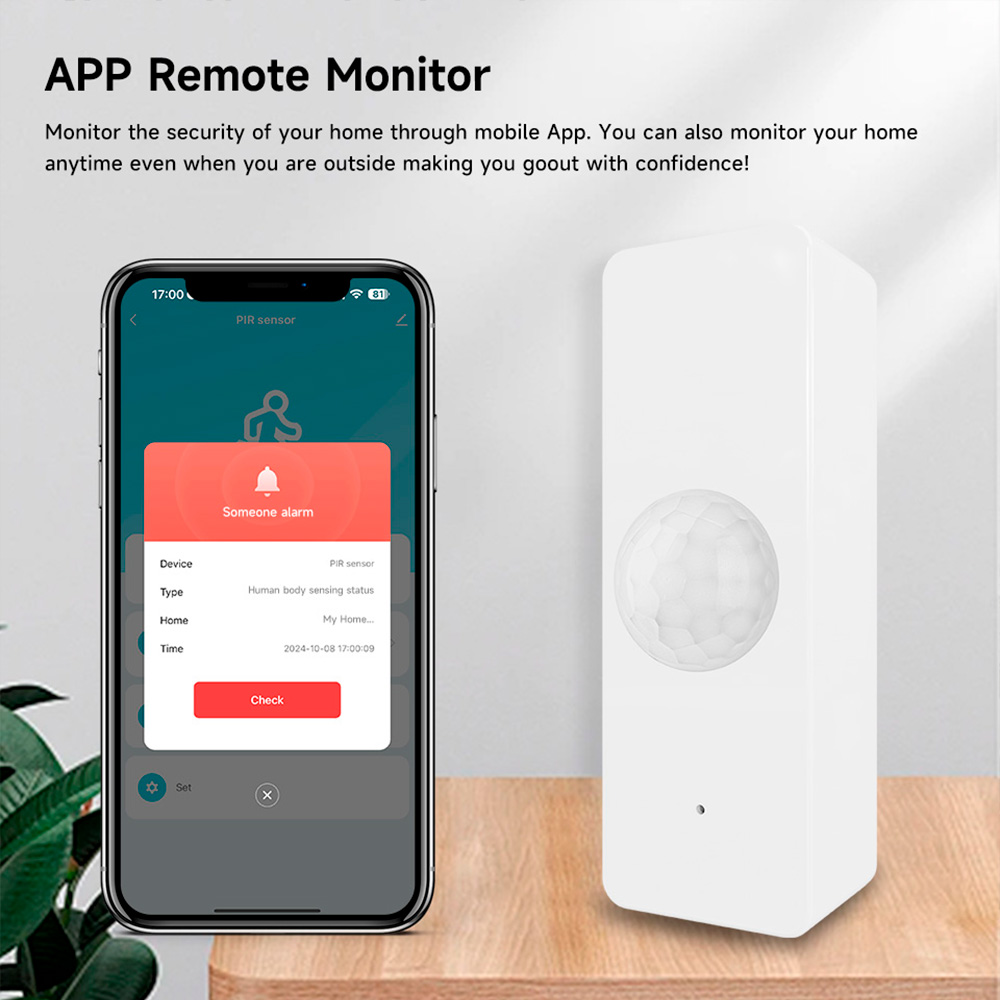 WiFi Smart PIR Motion Sensor T - مراجعة Smart Home Web وسعره