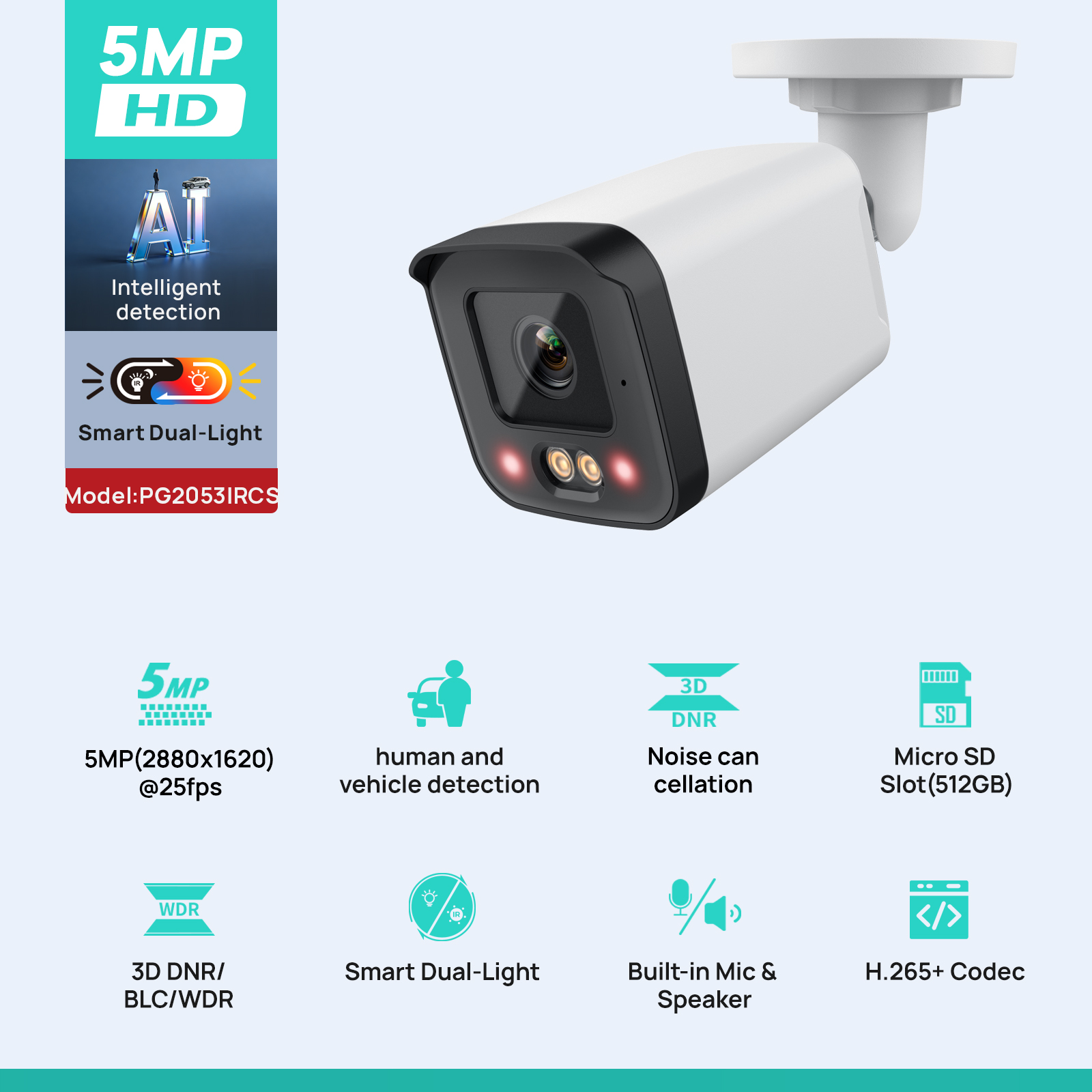 VIKYLIN IP Security Camera 5MP - مراجعة Smart Home Microsoft وسعره