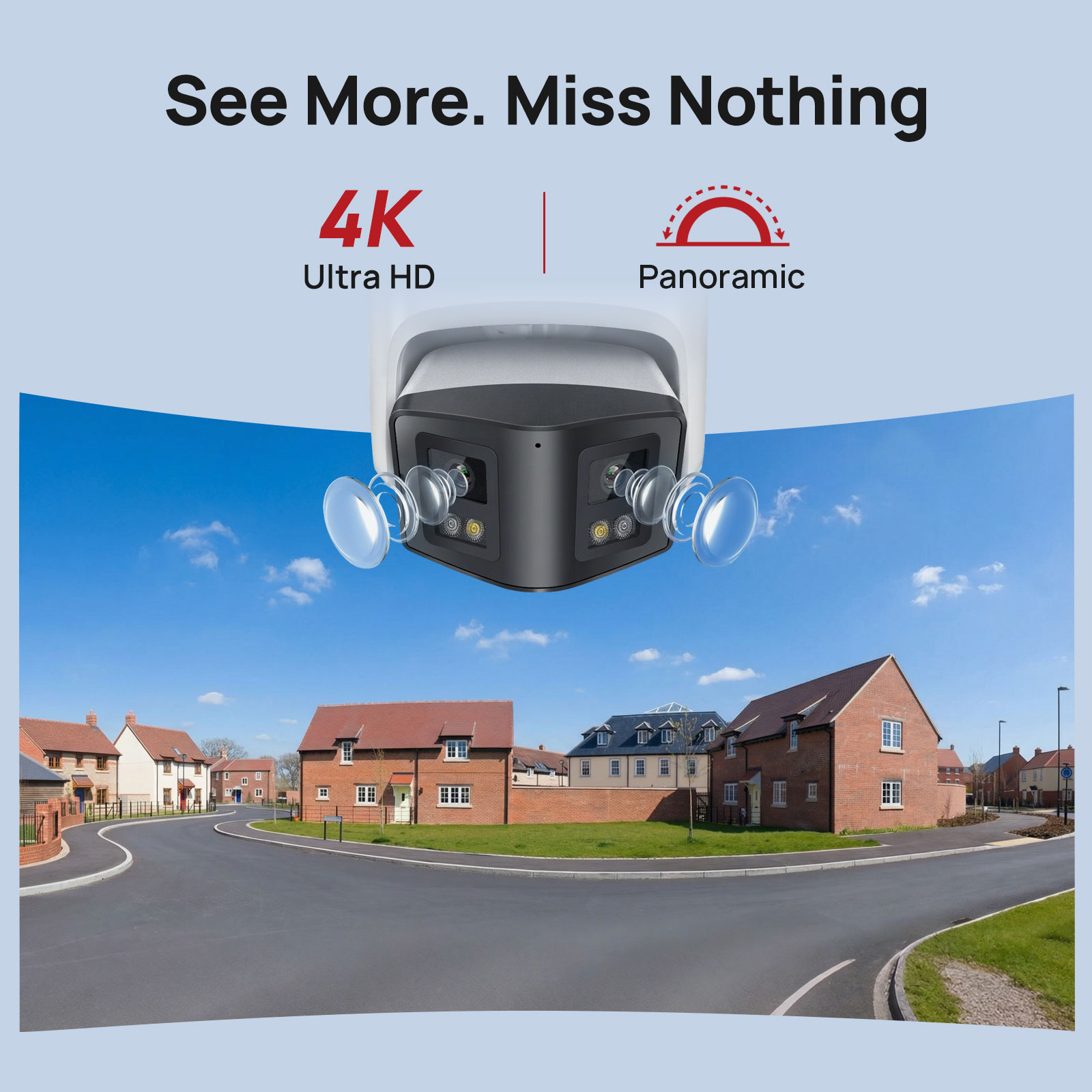 Vikylin 8MP Panoramic Smart Du - مراجعة Smart Home Hikvision وسعره