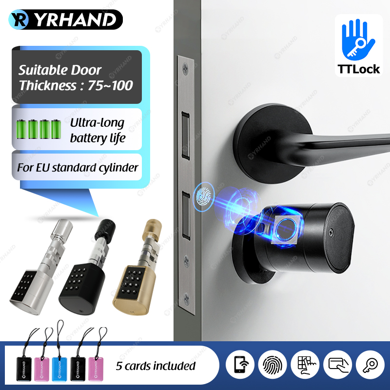 Smart Euro Cylindrical Door Lo - مراجعة Smart Home Lock وسعره
