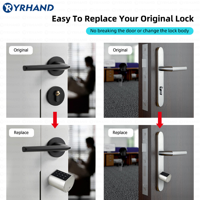 Smart Euro Cylindrical Door Lo - مراجعة Smart Home Lock وسعره
