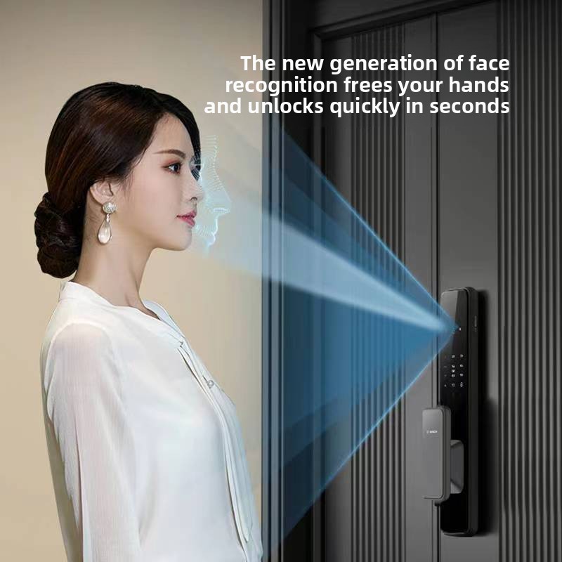 Fully Automatic Smart Lock EL6 - مراجعة Smart Home Lock وسعره