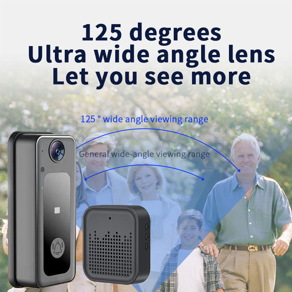 Wireless Camera Doorbell Two-W - مراجعة Smart Home Camera وسعره
