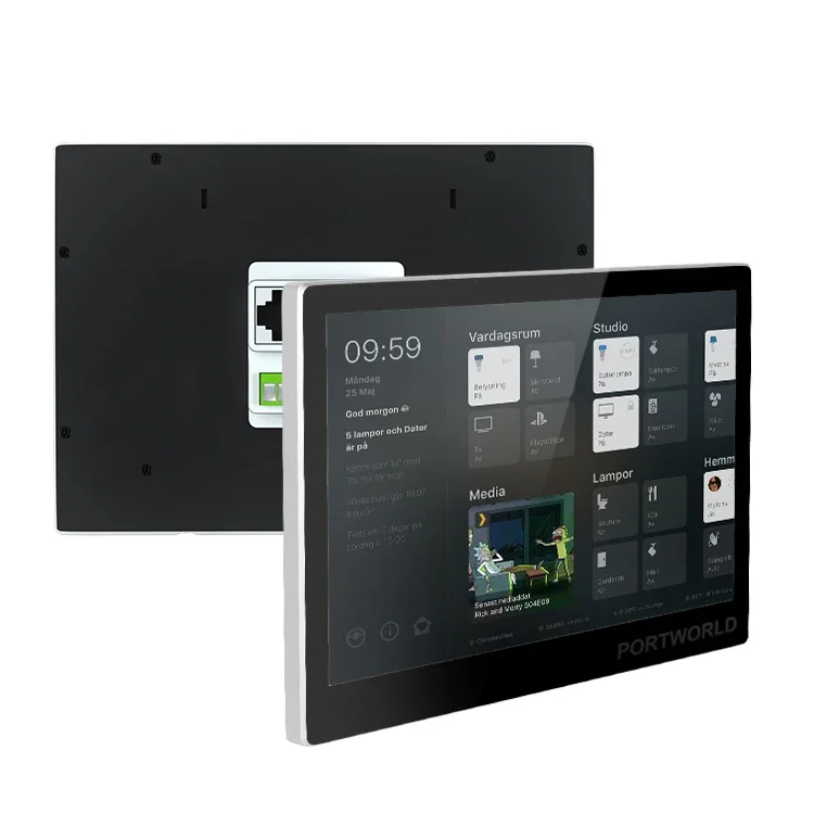 Smart home dashboard tablet 10 - مراجعة Smart Home Automation وسعره