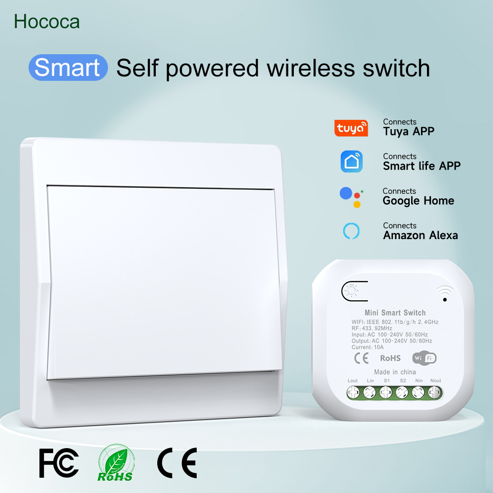 No Battery 1/2gang Kinetic Ene - مراجعة Smart Home Energy App وسعره