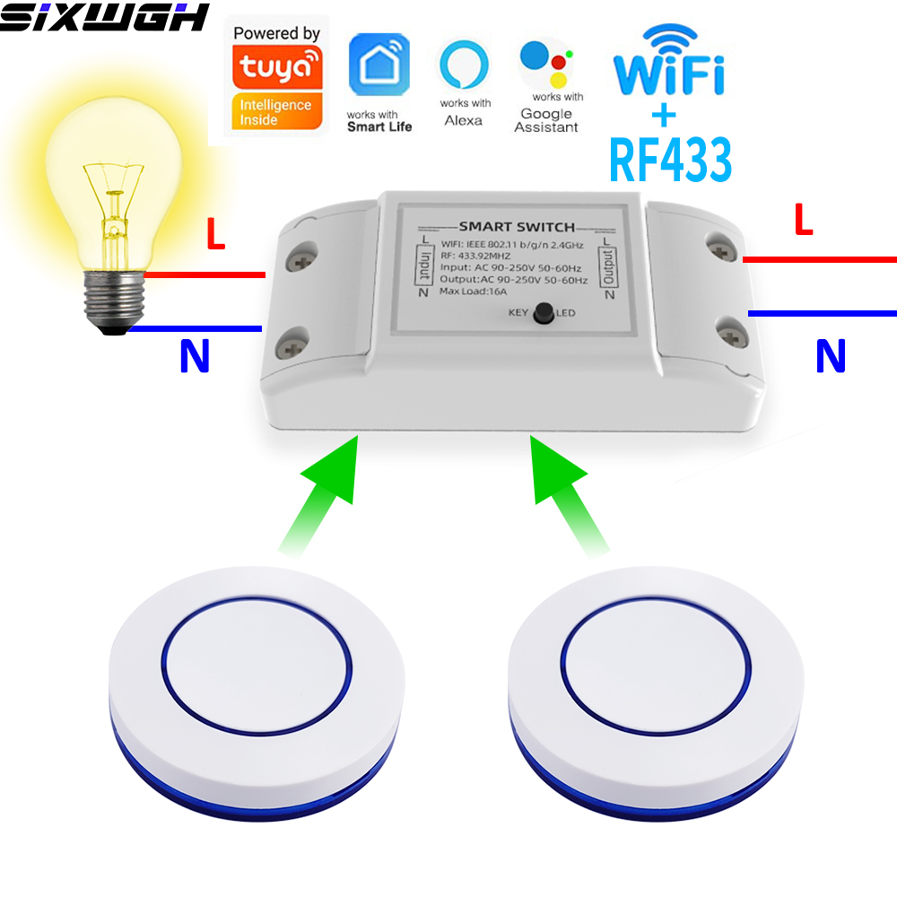 16A WiFi Tuya Smart Switch Wir - مراجعة Smart Home Web وسعره