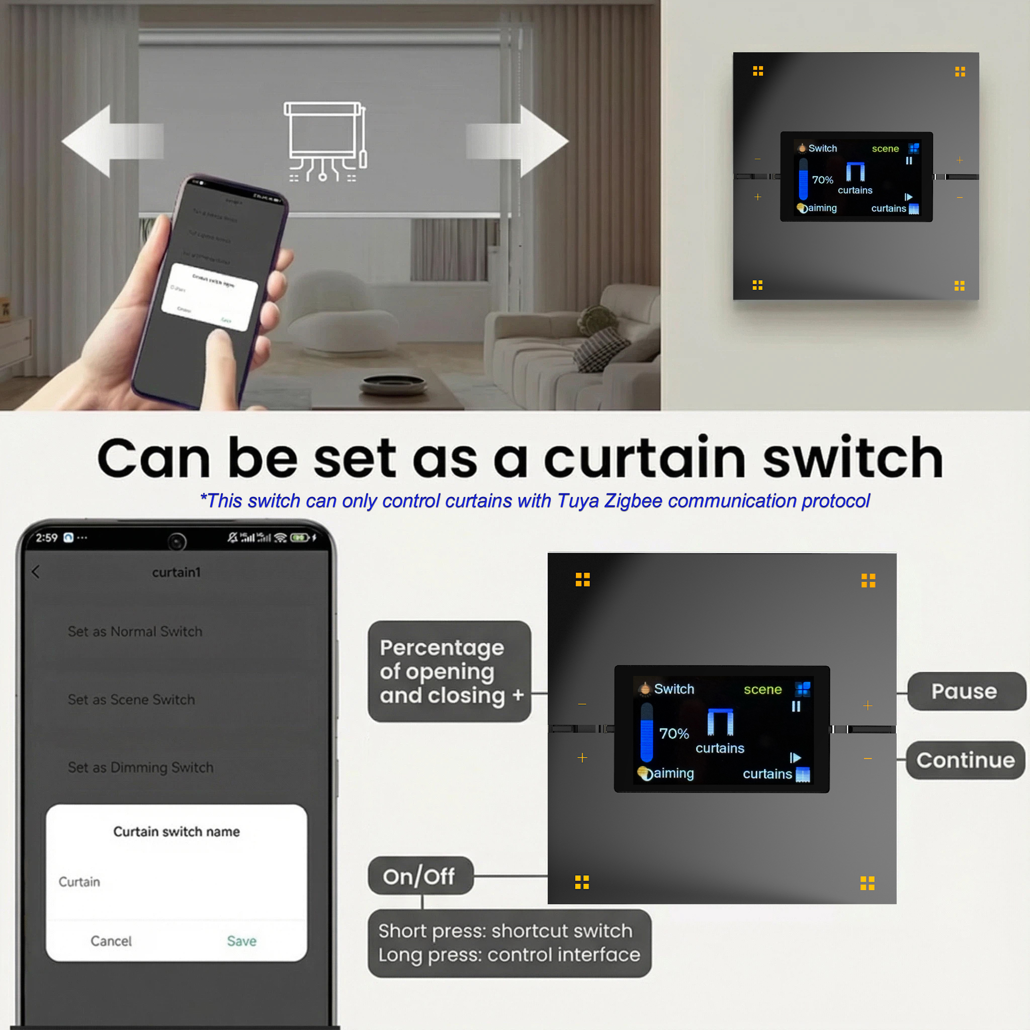 M9 Pro 8-Button UK Tuya Smart  - مراجعة Smart Home Button وسعره