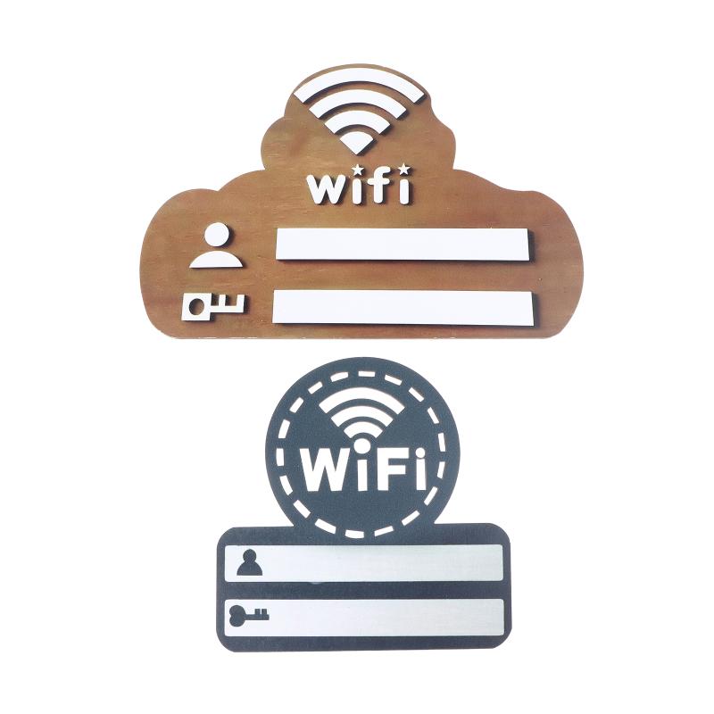 Wooden WiFi Password Sign Wall - مراجعة Airbnb Smart Home وسعره