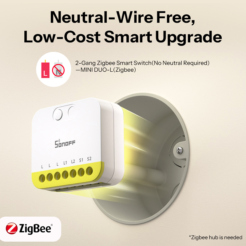 Sonoff MINI-ZB2GS-L Zigbee 2-C - مراجعة Smart Home Automation وسعره